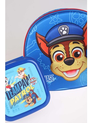 Paw Patrol Yeni Sezon Lisanslı Paw Patrol Okulda Macera Koleksiyonu Beslenme ÇANTASI,500 ml Matara ve Beslenme Kabı Yemek Seti