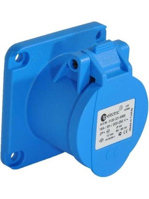 Tp Cee - 4X16A / Ip 44 - Makine Prizi (75X75) (Düz)
