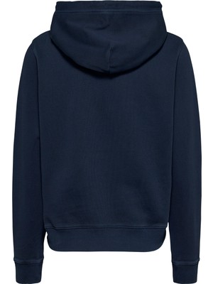 Tommy Jeans Baskılı Lacivert Kadın Sweatshırt Tjw Reg Tommy Flag Hoodıe Ext