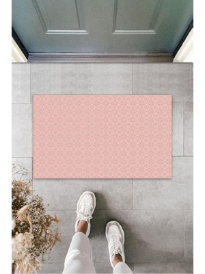 BD Digital Pempe Kapı Önü Paspası Kare Motif Desbdmrkt  K-3210