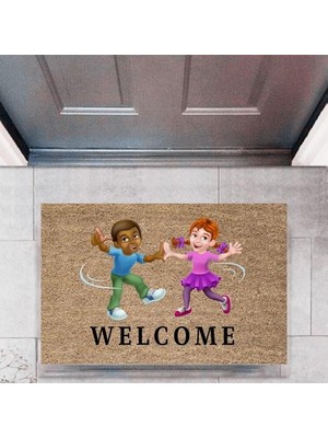 BD Digital Kapı Önü Paspası Dekoratif Dijital Baskı ÇOCUKLARP-2722