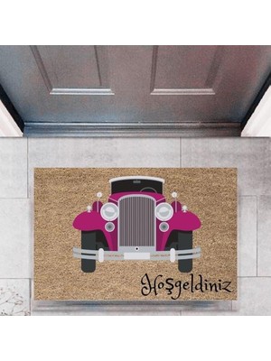 BD Digital Kapı Önü Paspası Dekoratif Dijital Baskı Arabalar P-2673