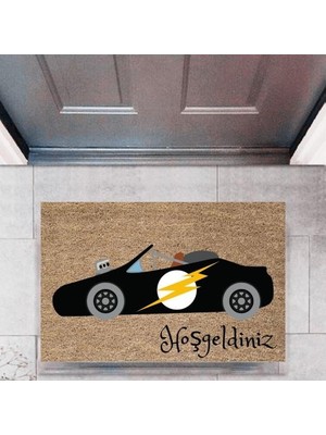 BD Digital Kapı Önü Paspası Dekoratif Dijital Baskı Arabalar P-2696