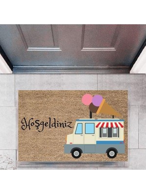 BD Digital Kapı Önü Paspası Dekoratif Dijital Baskı Arabalar P-2689