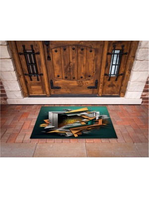 BD Digital 3D Baskı Özel Tasarım   Geometrik Dış Mekan Paspas 5