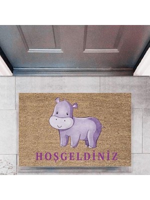 BD Digital Kapı Önü Paspası Dekoratif Dijital Baskı HAYVANLARP-2755