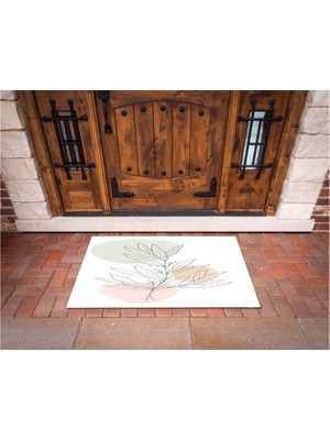 BD Digital 3D Baskı Özel Tasarım   Geometrik Dış Mekan Paspas 180