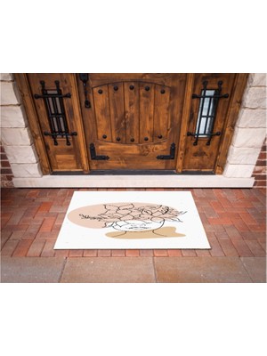 BD Digital 3D Baskı Özel Tasarım   Geometrik Dış Mekan Paspas 192