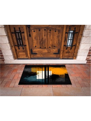 BD Digital 3D Baskı Özel Tasarım   Geometrik Dış Mekan Paspas 94