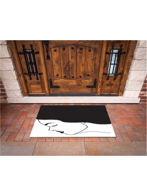 BD Digital 3D Baskı Özel Tasarım   Geometrik Dış Mekan Paspas 240