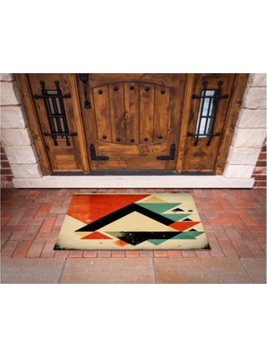 BD Digital 3D Baskı Özel Tasarım   Geometrik Dış Mekan Paspas 75