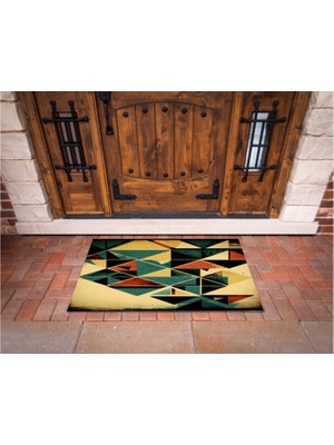 BD Digital 3D Baskı Özel Tasarım   Geometrik Dış Mekan Paspas 77