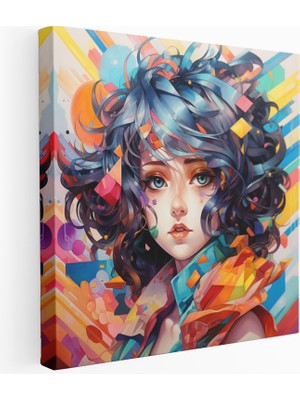 Painted Anarchy Neo Tokyo Düşleri Kanvas Tablo, 30X30