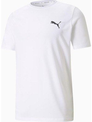 Puma Active Small Logo Tee Beyaz Erkek Spor Tişört - 586725 02