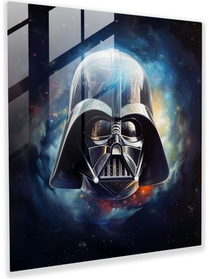 Painted Anarchy Star Wars Cam Baskı - Gerçeküstü Sanat - Yıldız Savaşları, Ev Dekorasyonu, Duvar Dekorasyonu, Uzay, 30X30