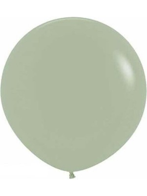 Organizasyon Pazarı 18 Inç Okaliptus Renk 45 Cm Jumbo Balon