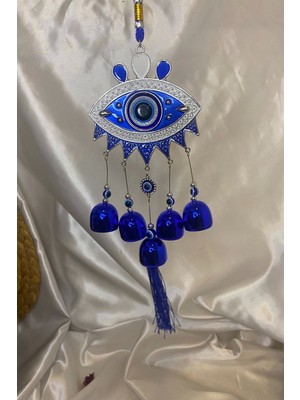 Rahan Deprem Zili Çanı Rüzgar Çanı Zili Feng Shui Ejderha Yılı Koruyucu Telkari Göz Nazar Boncuğu Objeli