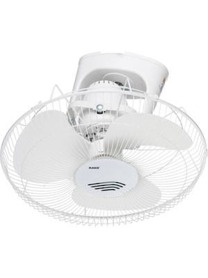 Raks Düğmeli Cf 16 Mx Tavan Vantilatörü - 50w 3 Mikro Petek 0-50 Cm  Beyaz 5 Yıl