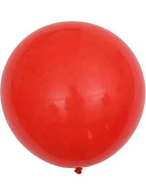 Organizasyon Pazarı 18 Inç Kırmızı Renk 45 Cm Jumbo Balon