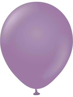 Organizasyon Pazarı 12 Inç Lavanta Renk 25 Li Retro Dekorasyon Balonu