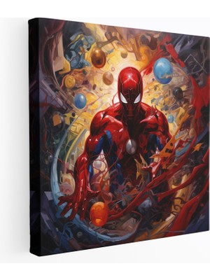 Painted Anarchy Marvel Duvar Dekorasyonu - Marvel, Gerçeküstü Başyapıt, Duvar Dekorasyonu, Canlı Renkler, 30X30
