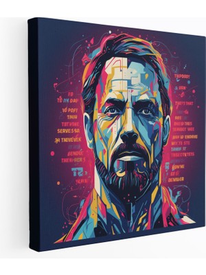 Painted Anarchy Marvel Kanvas Tablo - Ilham Verici Sözler - Marvel, Duvar Sanatı, Marvel, Kanvas Tablo, 30X30