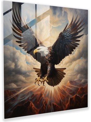 Painted Anarchy Motivasyonel Modern Sanat - Motivasyonel, Modern Sanat, Cam Baskı, Kararlılık, 30X30