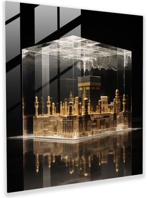 Painted Anarchy Sürükleyici Kabe 3D Cam Baskı - Kabe, Cam Baskı, Görsel Immersion, Cam Duvar Sanatı, 30X30