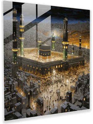 Painted Anarchy Kabe Mozaik Cam Baskı - Kabe, Canlı Renkler, Cam Sanatı, Cam Duvar Sanatı, 30X30