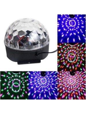 Lisinya  Kumandalı Kristal LED Rgb Disko Topu