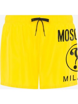 Moschino Sarı Erkek Şort Mayo 241V3A4287