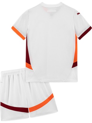 Puma Düz Beyaz - Kırmızı Erkek Eşofman Takımı 77966902-GSK Away Minikit W/o S W/o