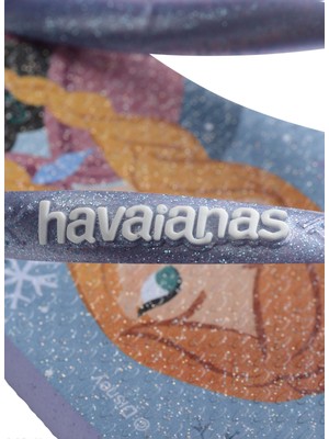 Havaianas Mavi Çok Renkli Kadın Plaj Terliği Kıds Slım Prıncess