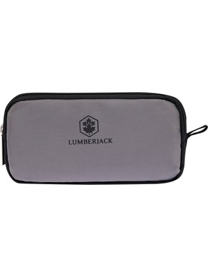 Lumberjack Gri Erkek Kalem Çantası LMKLK24014 Lumberjack Kalem Çantası