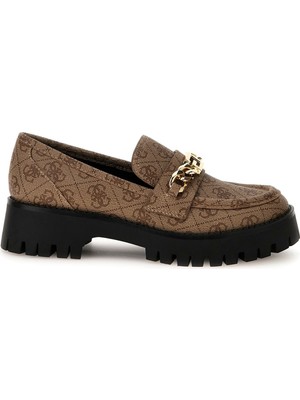 Guess Taba Kadın Loafer FLTALMFAL14-BEIBR