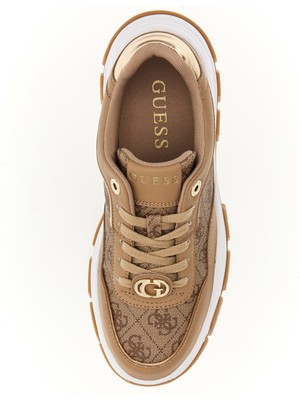 Guess Taba Kadın Sneaker FLTBERFAL12-MILK