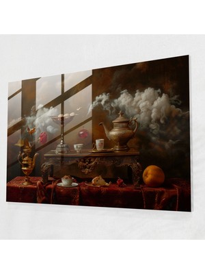 Painted Anarchy Metafizik Resim Cam Sanatı - Metafizik Resim, Ev Dekorasyonu, Cam Sanatı, Mistik Natürmort, 45 x 30 cm