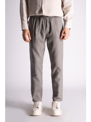 Braccas Slim Fit Jogger Bel Pantolon  Haki