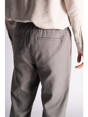 Braccas Slim Fit Jogger Bel Pantolon  Haki