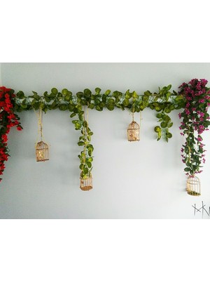 Dogant Boru Demir Gizleme Dogal Gaz Borusu Gizleme   1  Adet Zincir Yapay Sarmasık  2.40 Cm