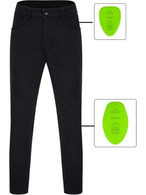 Tech90 Vecton Ad Lite Black Cordura Motosiklet Pantolonu