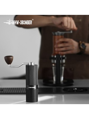 MHW-3BOMBER M1 Manuel Kahve Öğütücü Grinder - Ayarlanabilir El Tipi Espresso Uyumlu