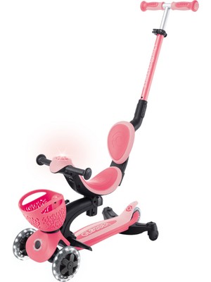 Globber Go Up Baby 360 Işıklı Scooter - Koyu Pastel Pembe
