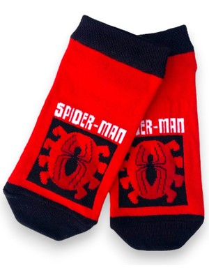 Çimpa Disney Lisanslı Spiderman Patik Çorap 3'lü Paket