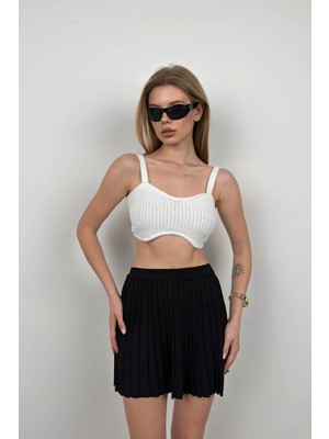 Black Fashion Askılı Bra