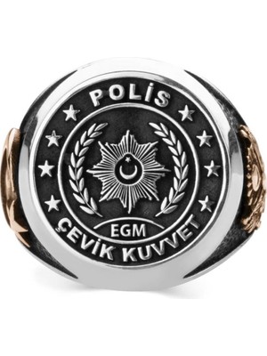 Anı Yüzük Egm Polis Çevik Kuvvet Yüzüğü