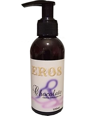 Eros Msgo - Chocolate 120 ml Eros Massage Oil  Snmx - Aromatik Çikolatalı Erottic Masaj Yağı  Büyük - Bay Bayan Kullanım