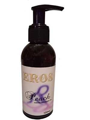 Eros Msgo 120 ml Peach Eros Massage Oil  Snmx - Aromatik Şeftali Erottic Masaj Yağıbüyük - Bay Bayan Kullanım