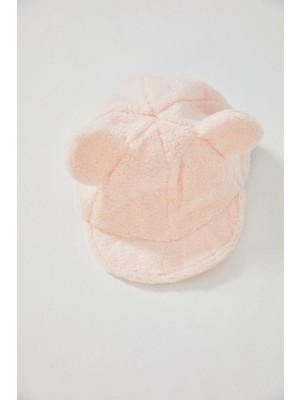 Katia & Bony Little Teddy Fur Kız Çocuk Şapka Pembe