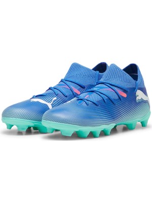 Puma Future 7 Match Fg/ag Jr Çocuk Mavi Futbol Krampon 10794501